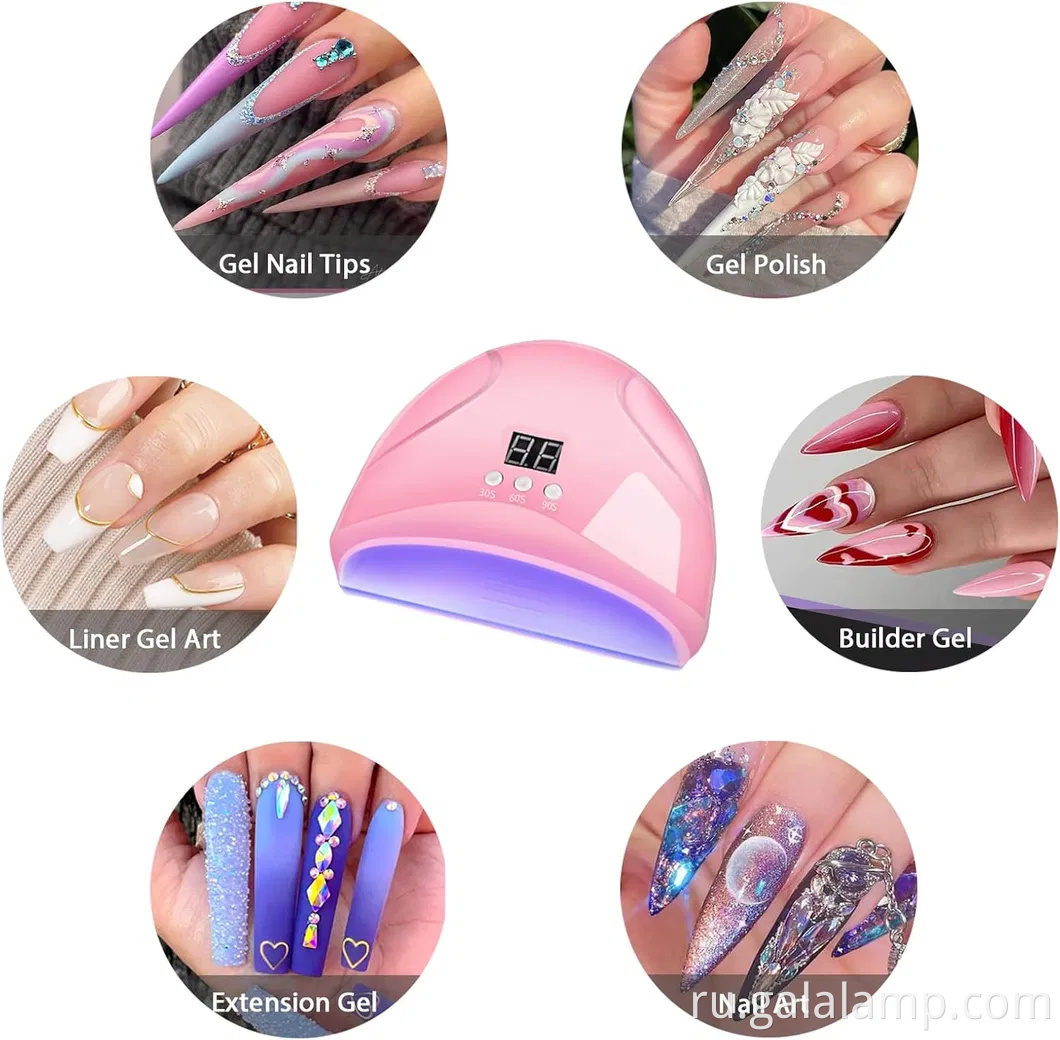 Компактная ультрафиолетовая сушилка со светодиодным дисплеем для быстрого отверждения геля